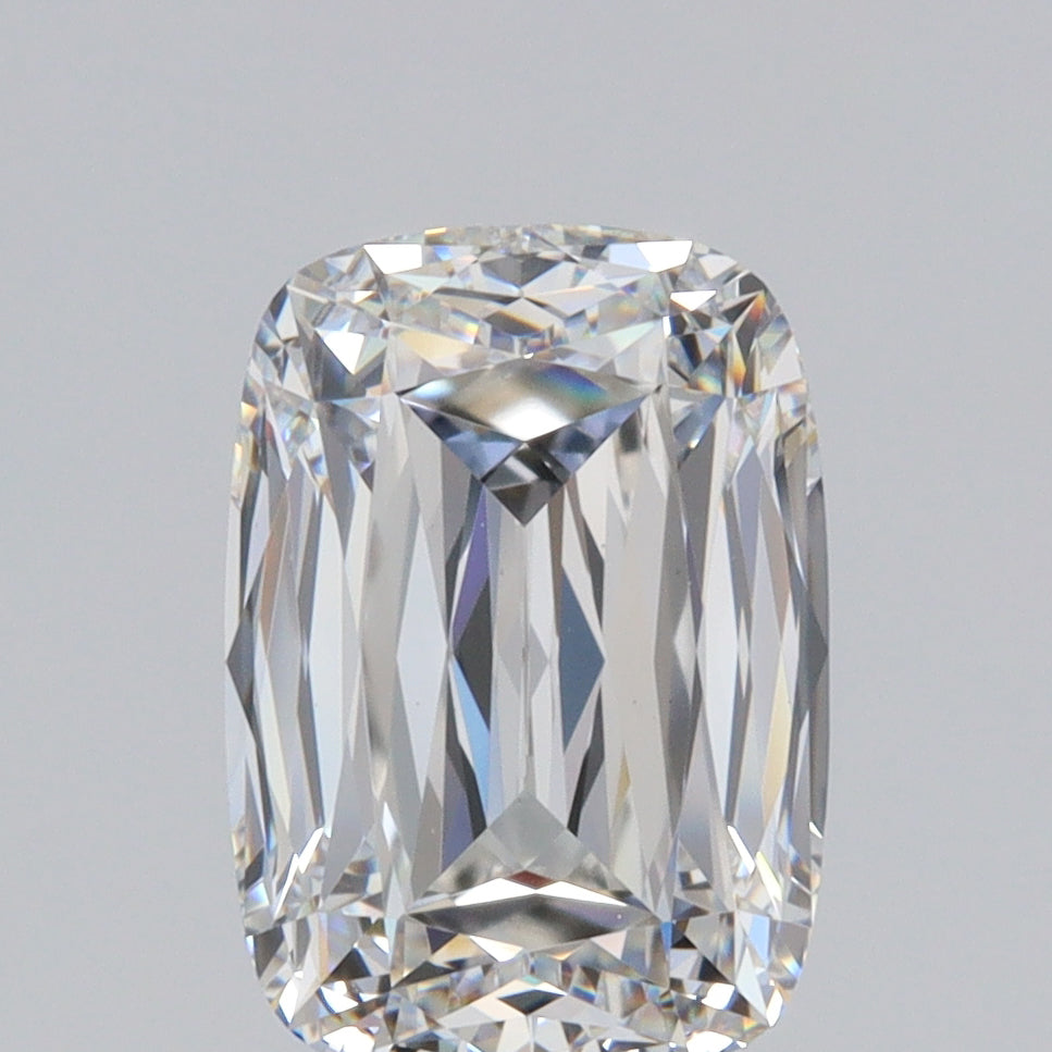 2.91ct | F/VS1 Cushion Shape Lattice Cut Lab Diamond (IGI)-LITHOS Diamond