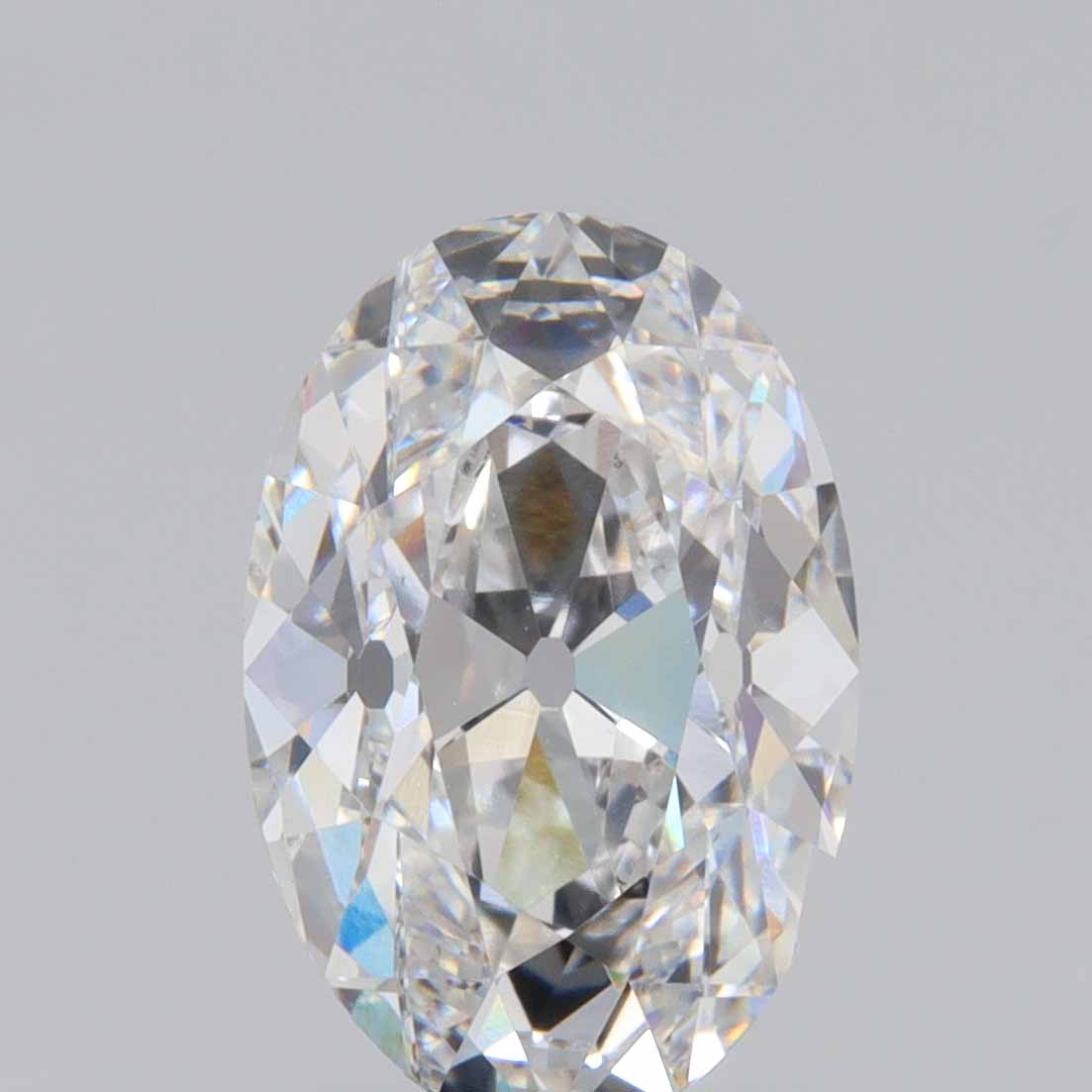 2.12ct | E/VS1 Oval Shape Old Mine Cut Lab Diamond (IGI)