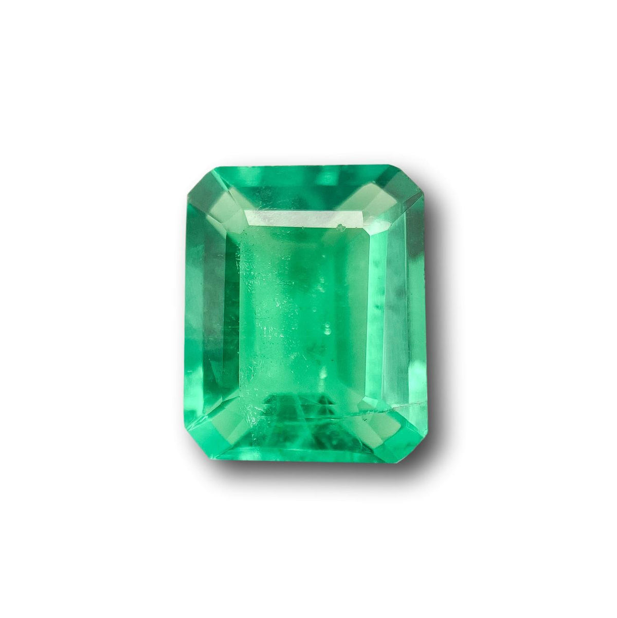 2.63ct | Step Cut Emerald Shape Lab Emerald