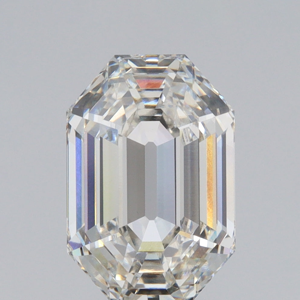 3.14ct | G/VVS2 Antique Octagon Shape Step Cut Lab Diamond (IGI)-LITHOS Diamond