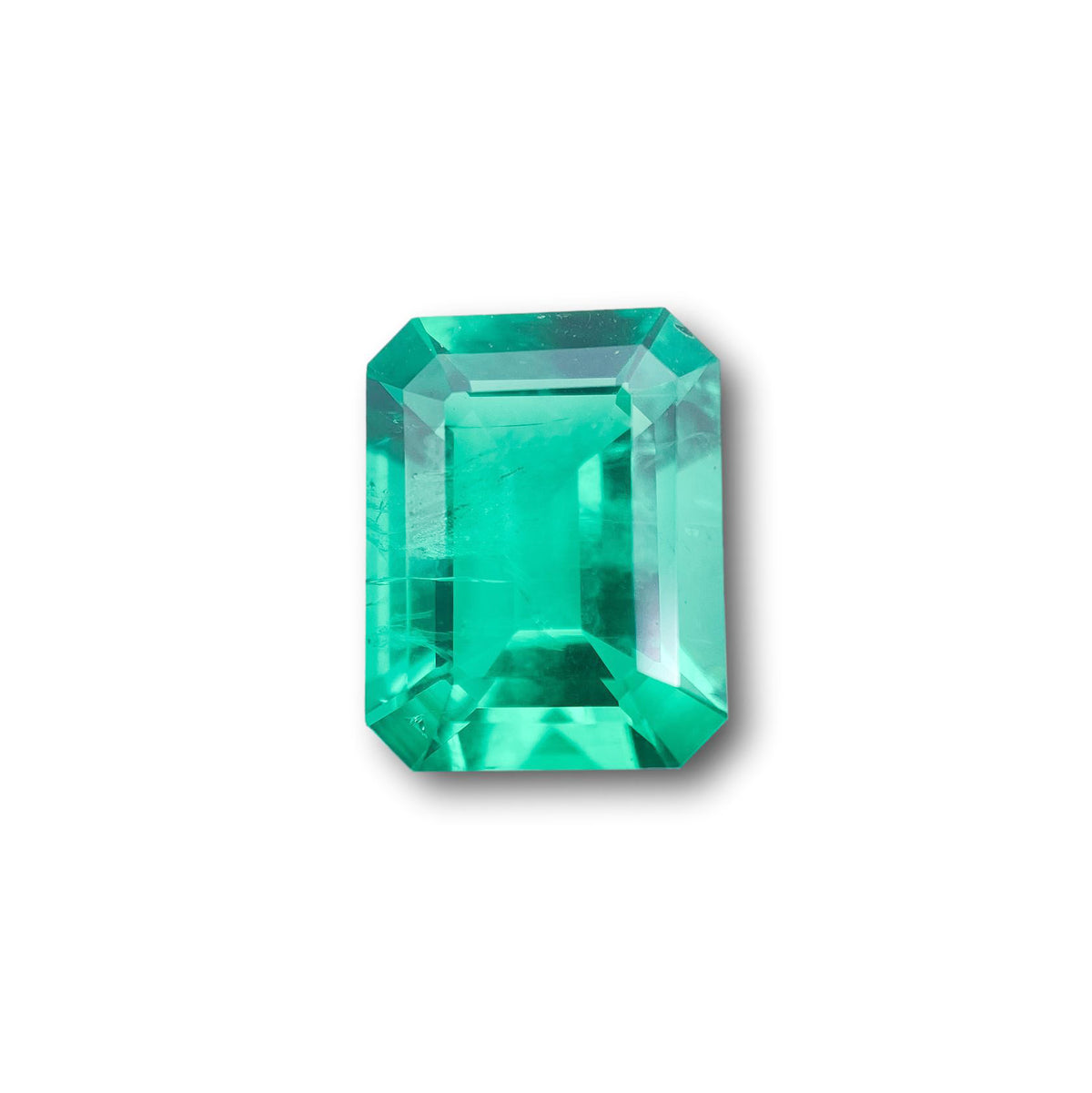 2.78ct | Step Cut Emerald Shape Lab Emerald