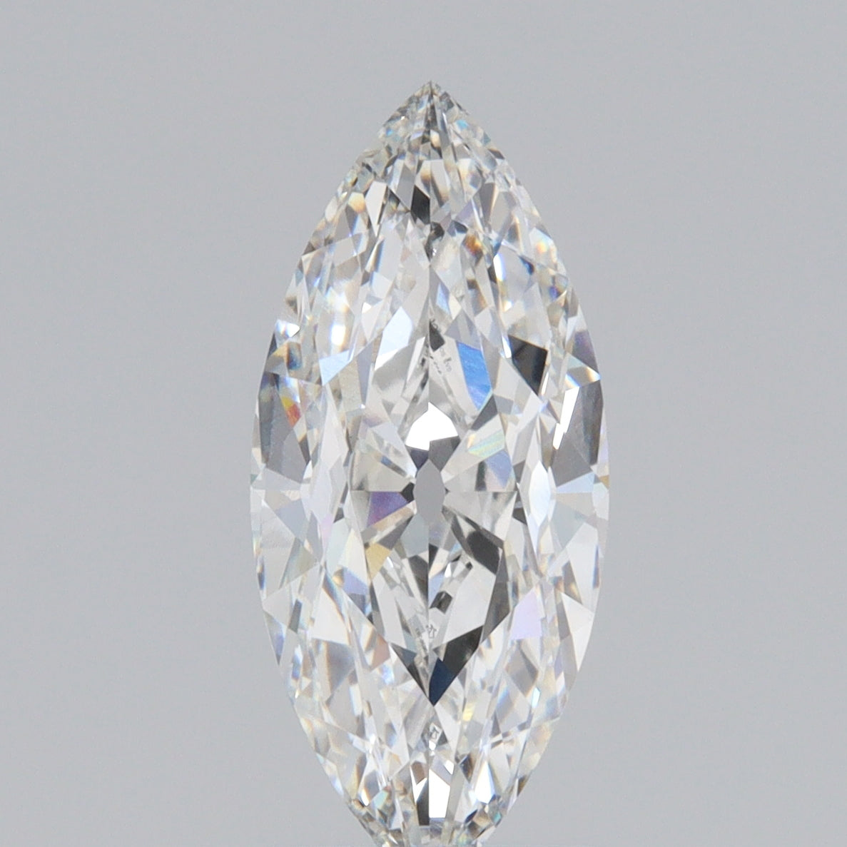 2.33ct | F/VS1 Marquise Shape Old Mine Cut Lab Diamond (IGI)