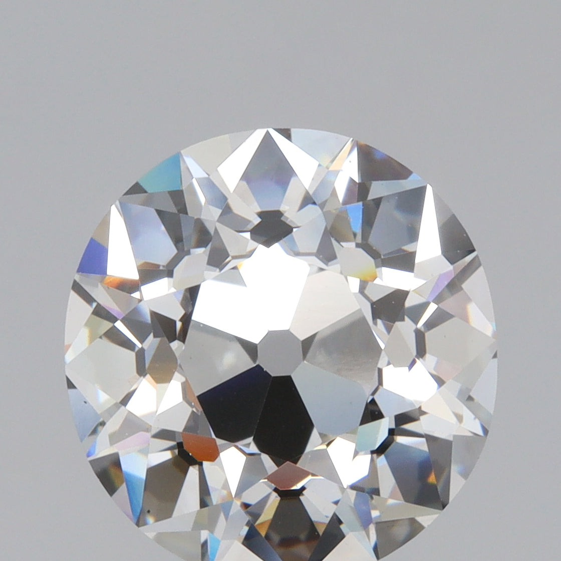3.87ct | F/VS1 Round Shape Old European Cut Lab Diamond (IGI)