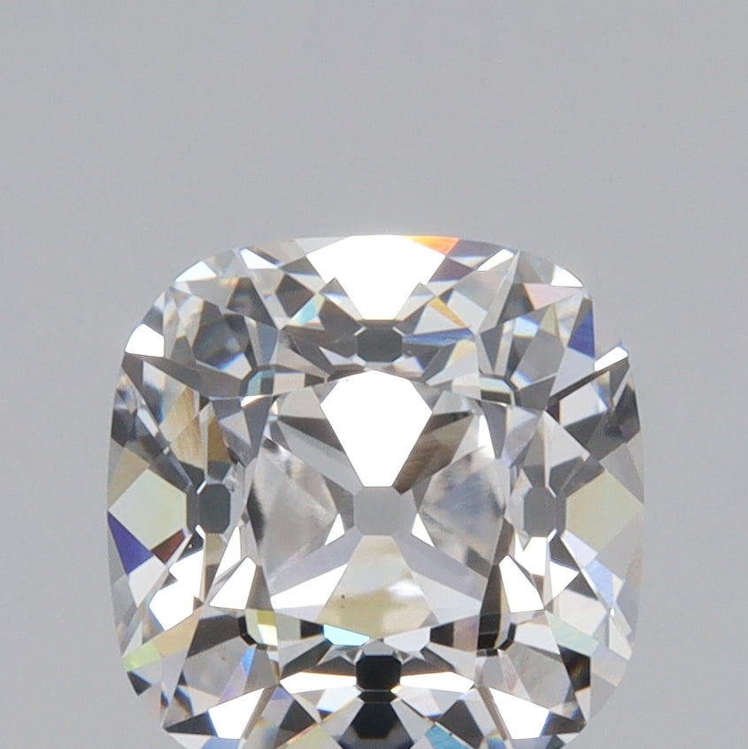 2.17ct | E/VS1 Cushion Shape Old Mine Cut Lab Diamond (IGI)-LITHOS Diamond