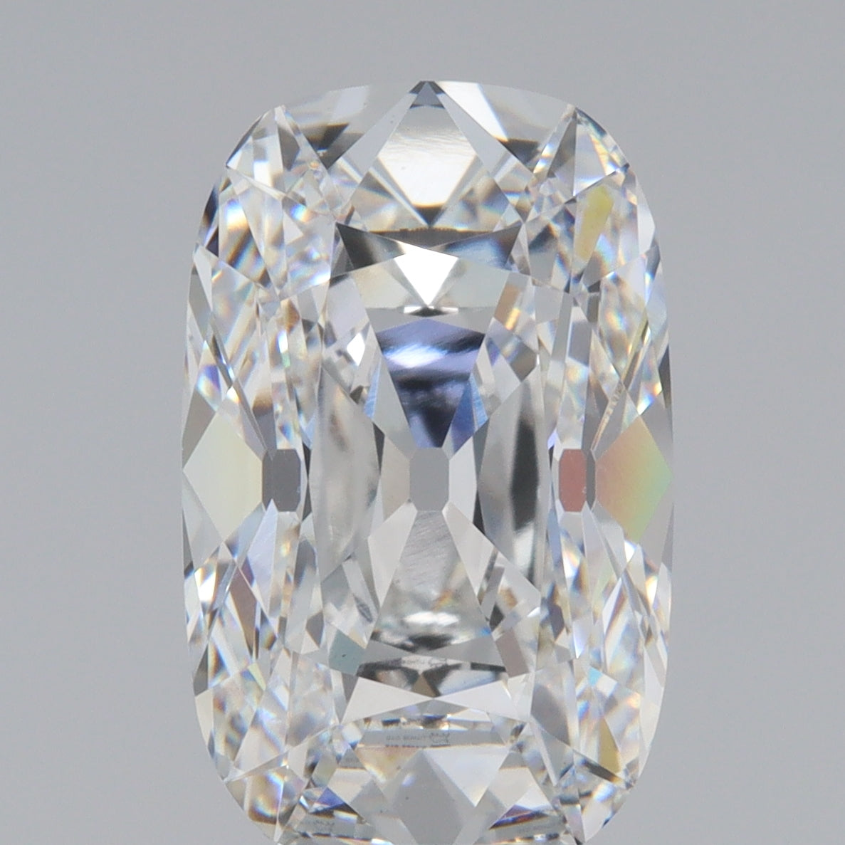 5.23ct | D/VVS2 Antique Cushion Shape Old Mine Cut Lab Diamond (IGI)
