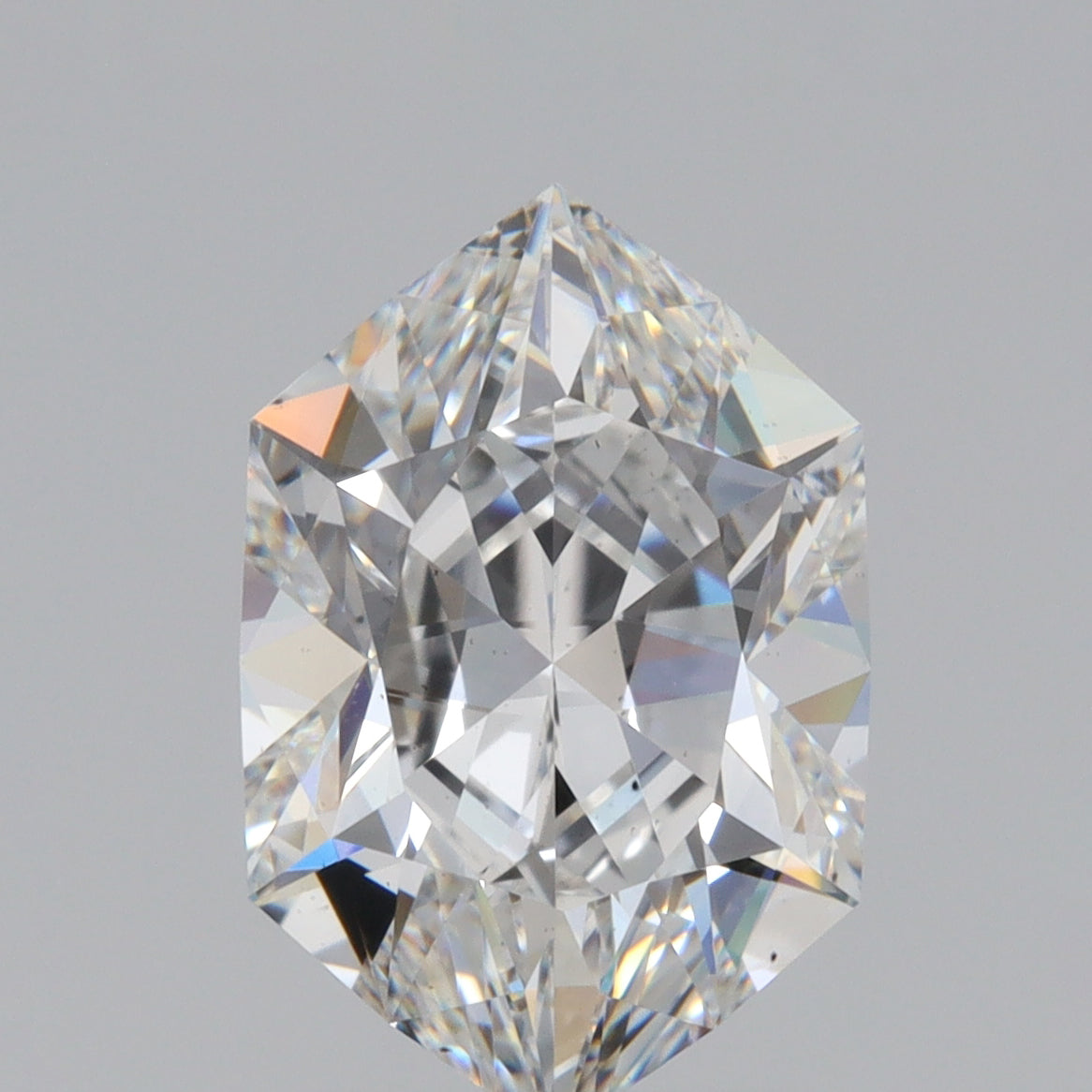 2.40ct | E/VS2 Hexagon Shape Brilliant Cut Lab Diamond (IGI)