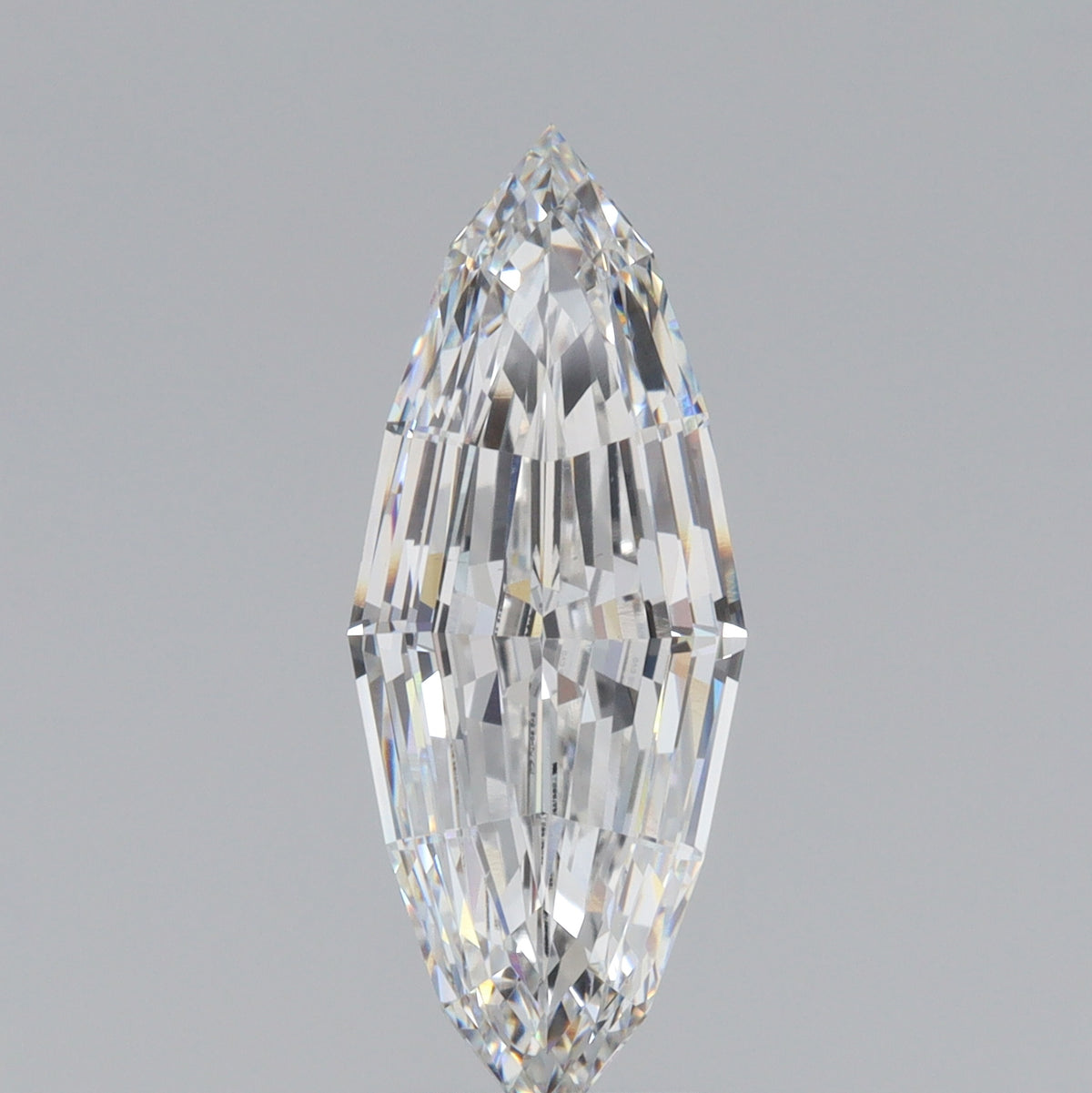 3.55ct | F/VS1 Marquise Shape Step Cut Lab Diamond (IGI)-LITHOS Diamond