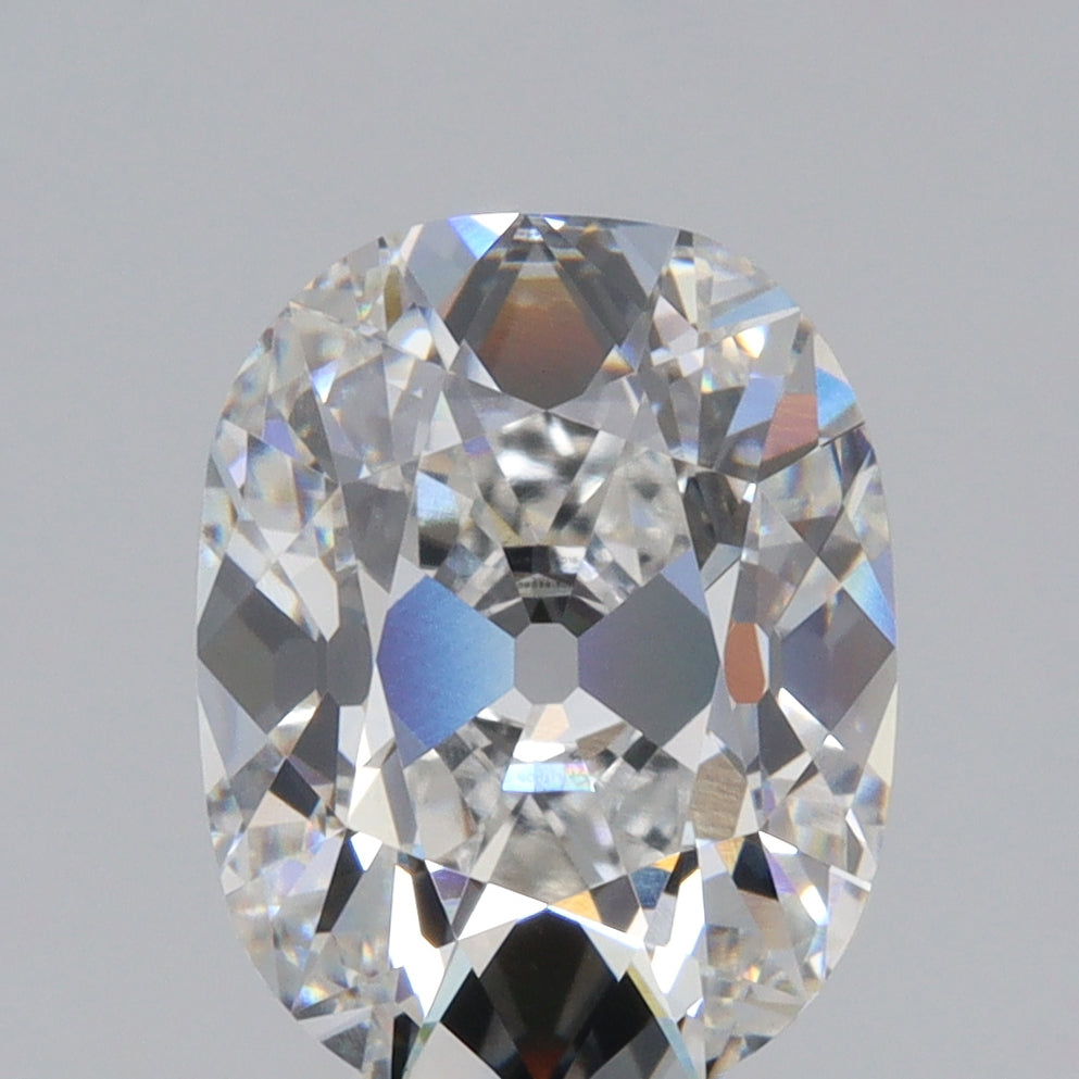 3.14ct | E/VVS2 Cushion Shape Old Mine Cut Lab Diamond (IGI)