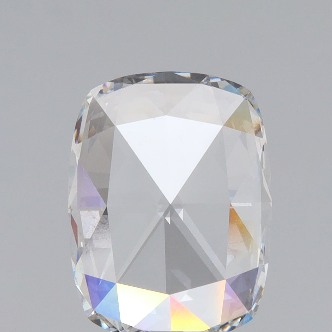2.01ct | F/VS1 Cushion Shape Rose Cut Lab Diamond (IGI)-LITHOS Diamond