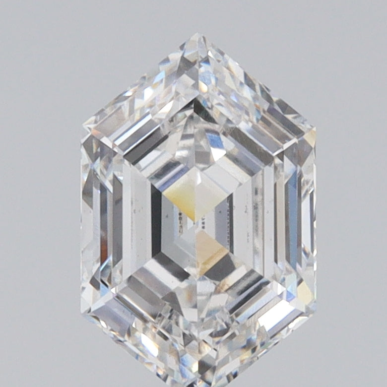 1.52ct | F/VS1 Hexagon Shape Step Cut Lab Diamond (IGI)