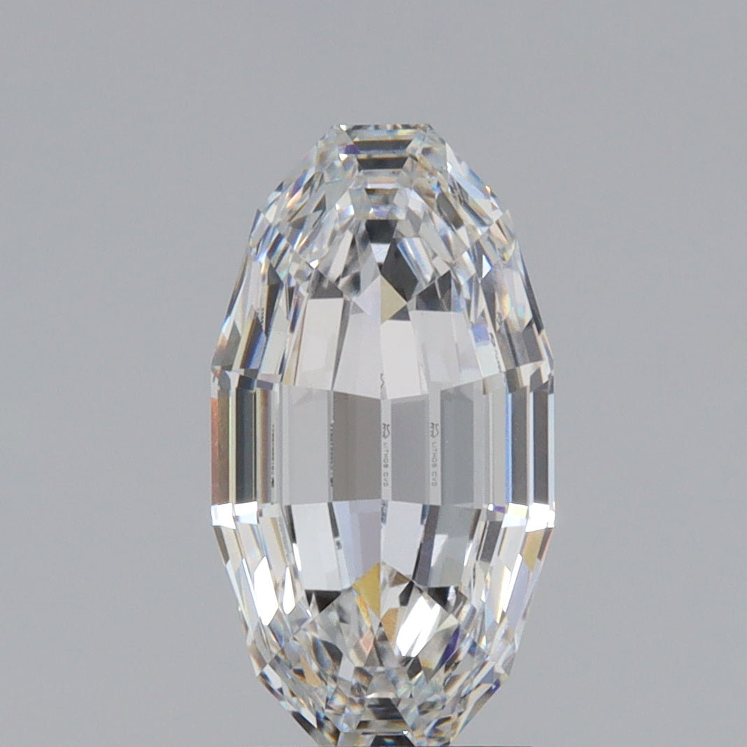 2.20ct | E/VS1 Oval Shape Step Cut Lab Diamond (IGI)
