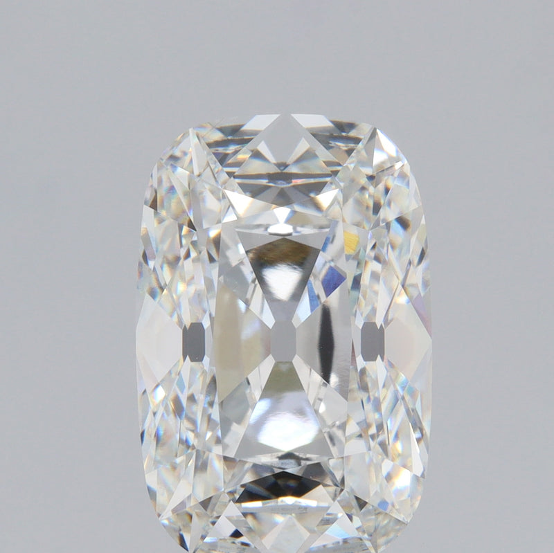 7.53ct | F/VVS1 Antique Cushion Shape Old Mine Cut Lab Diamond (IGI)