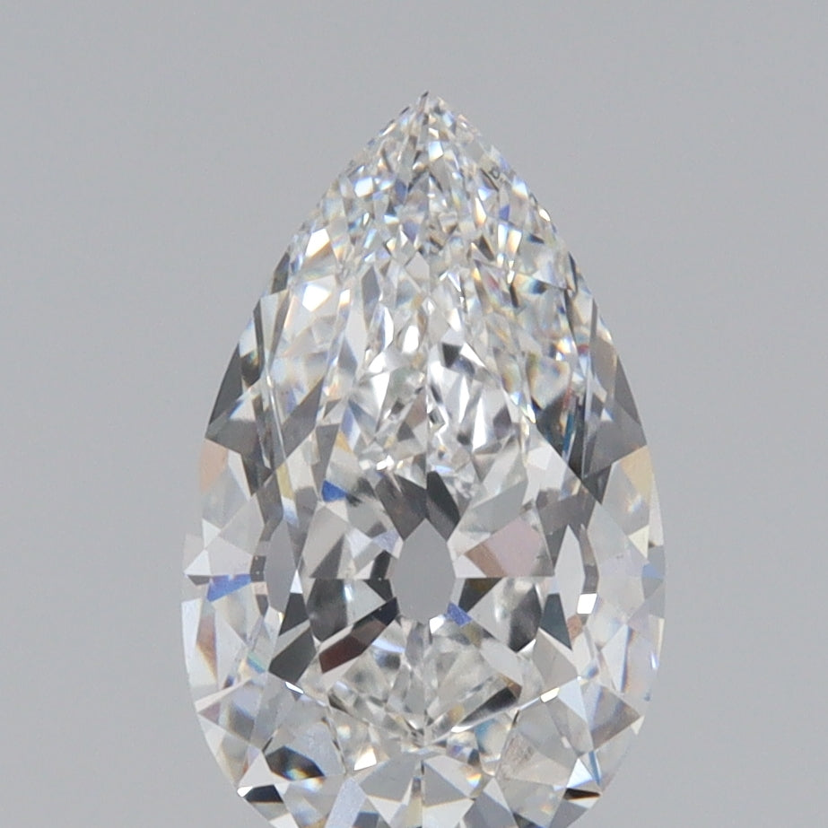 1.92ct | E/VS1 Pear Shape Old Mine Cut Lab Diamond (IGI)