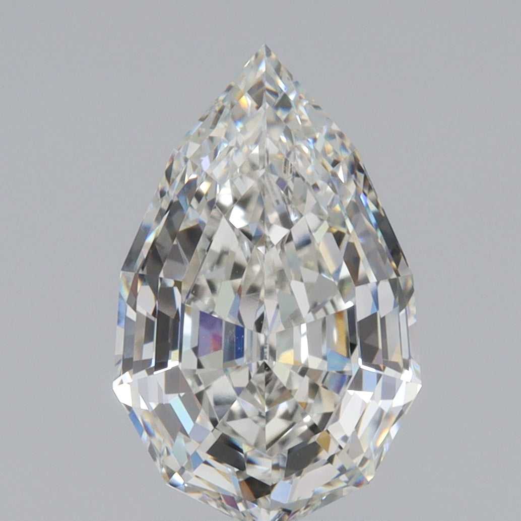 3.01ct | G/VS1 Pear Shape Step Cut Lab Diamond (IGI)