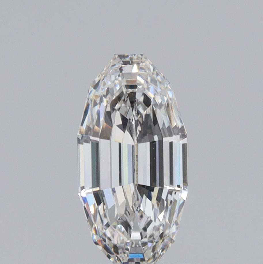 1.12ct | F/VS1 Oval Shape Step Cut Lab Diamond (IGI)-LITHOS Diamond