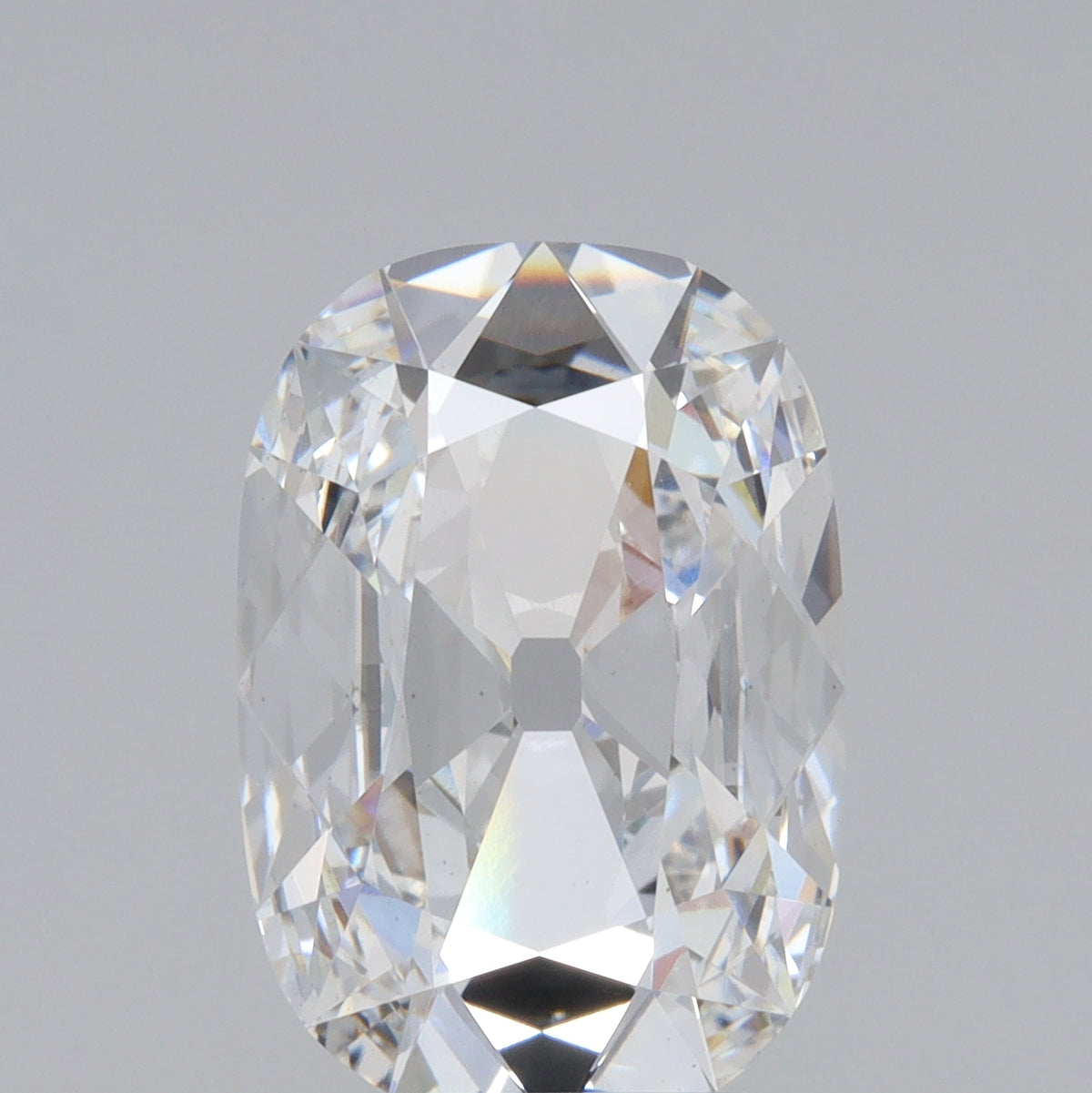 3.14ct | D/VS1 Antique Cushion Shape Old Mine Cut Lab Diamond (IGI)