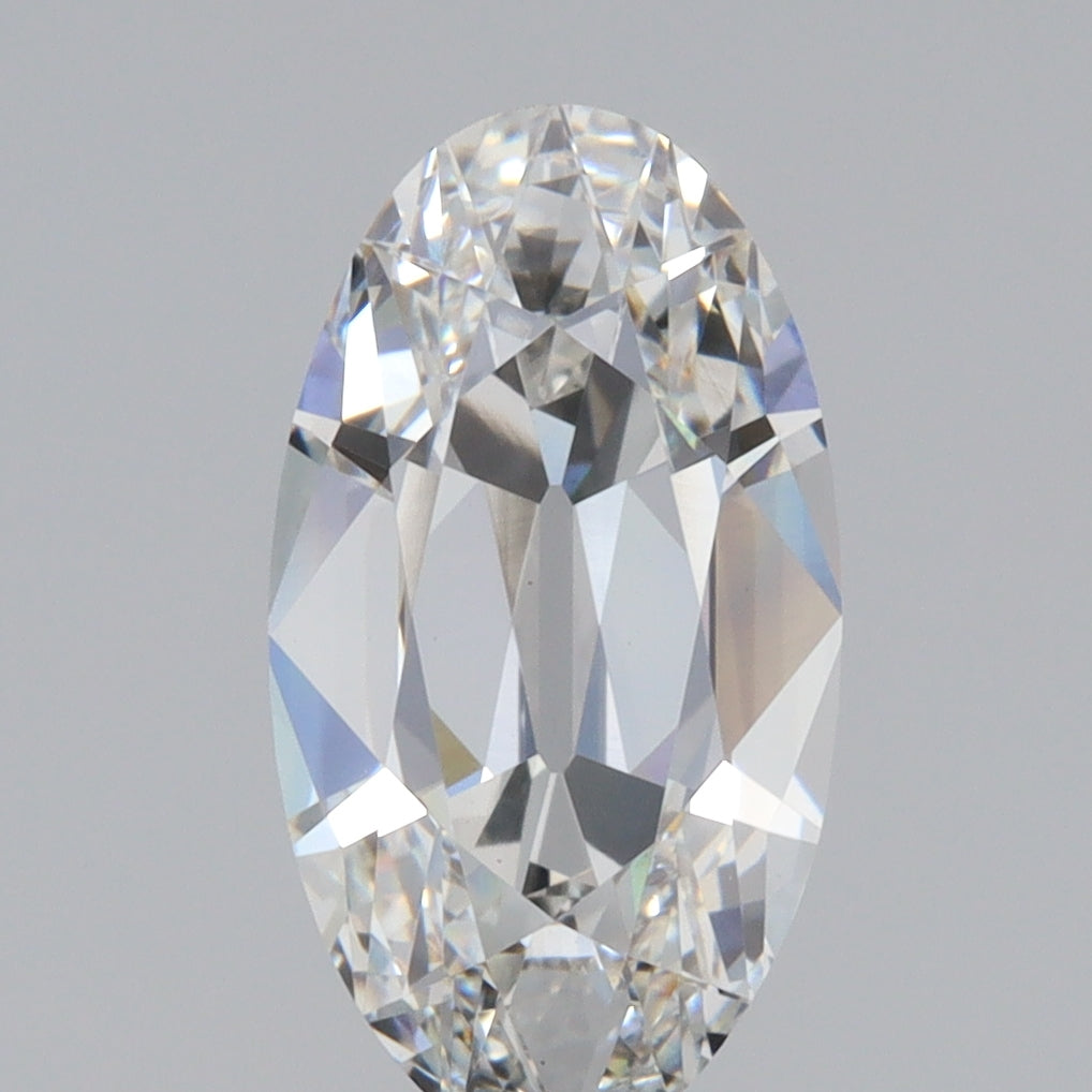 2.40ct | F/VS1 Oval Shape Old Mine Cut Lab Diamond (IGI)