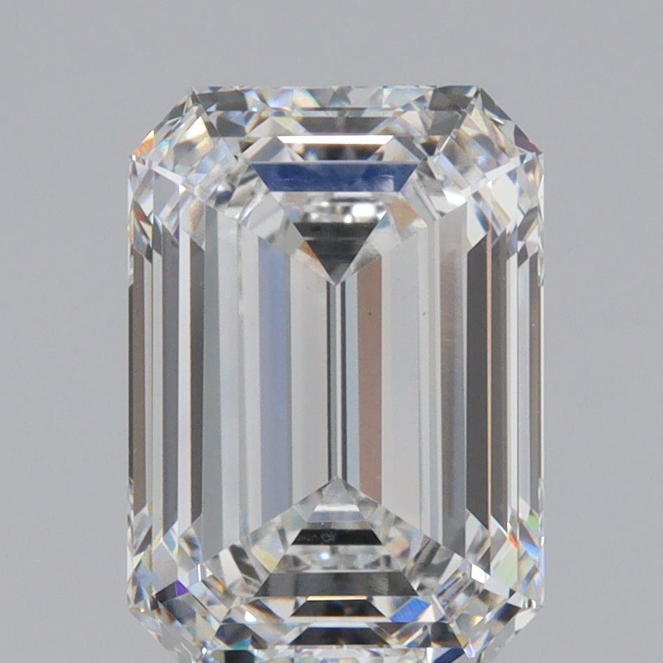 3.76ct | F/VS1 Emerald Shape Step Cut Lab Diamond (IGI)