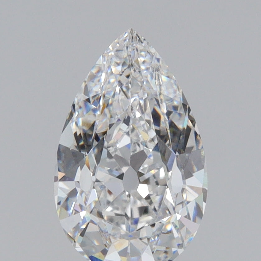 1.60ct | D/VS1 Pear Shape Old Mine Cut Lab Diamond (IGI)