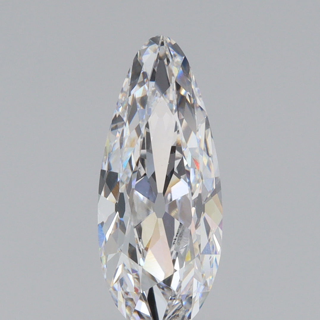 1.56ct | D/VVS2 Pear Shape Old Mine Cut Lab Diamond (IGI)