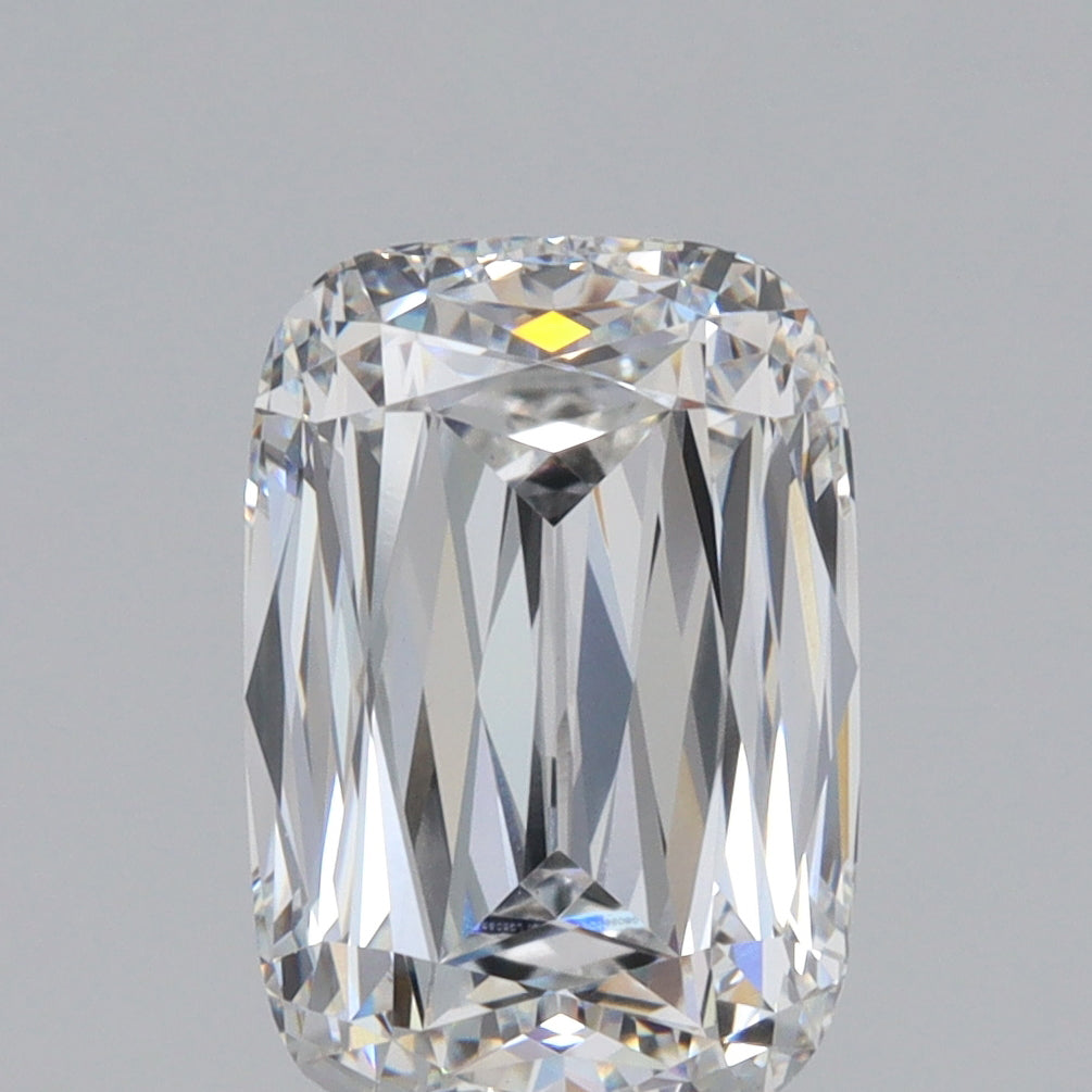 3.15ct | E/VVS2 Cushion Shape Lattice Cut Lab Diamond (IGI)