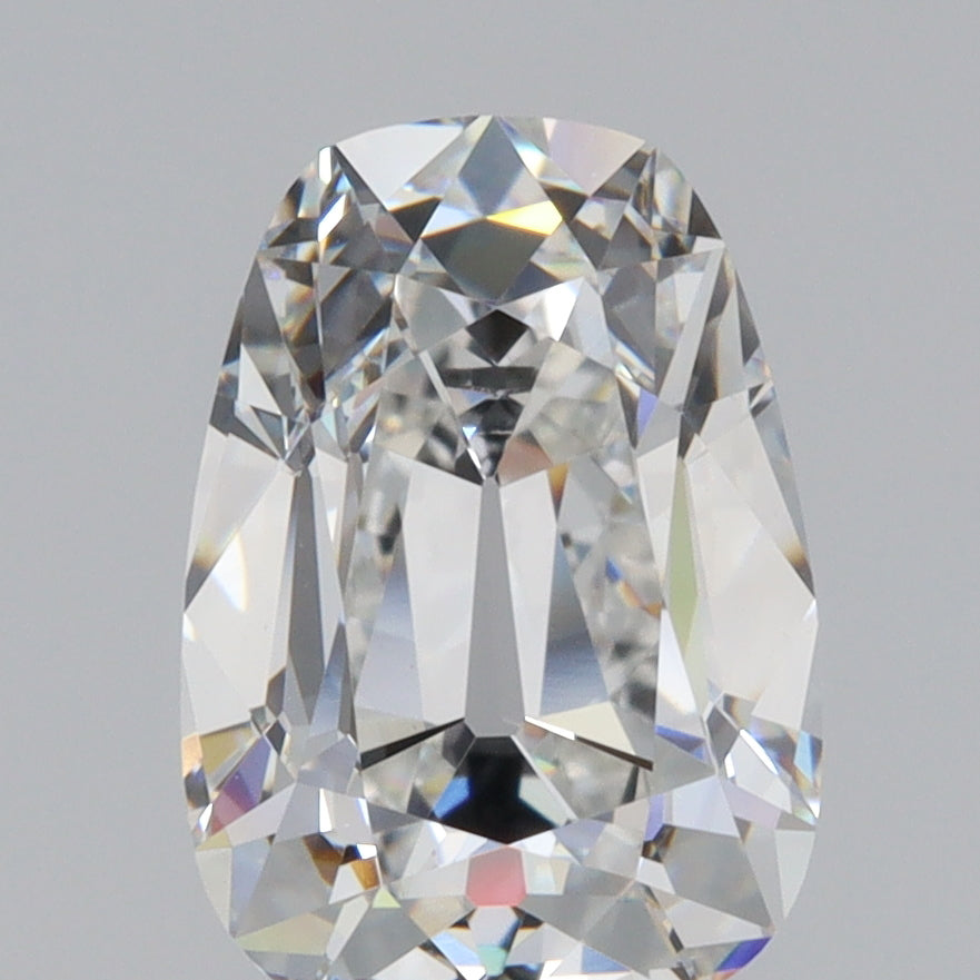 2.51ct | E/VS1 Tapered Cushion Shape Old Mine Cut Lab Diamond (IGI)