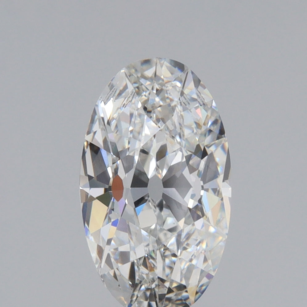 1.65ct | D/VVS2 Oval Shape Old Mine Cut Lab Diamond (IGI)