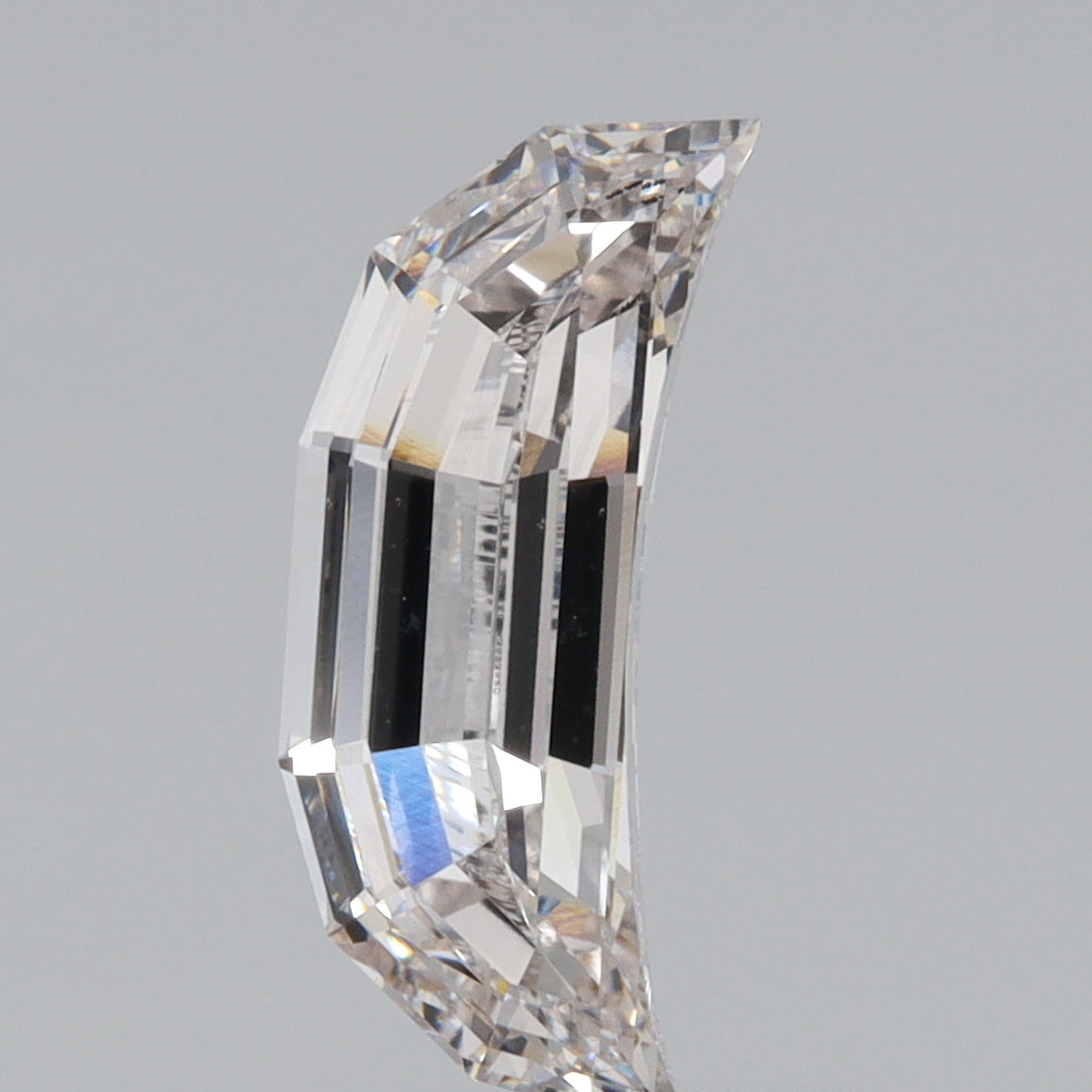 2.11ct | H/VS1 Half Moon Shape Step Cut Lab Diamond (IGI)