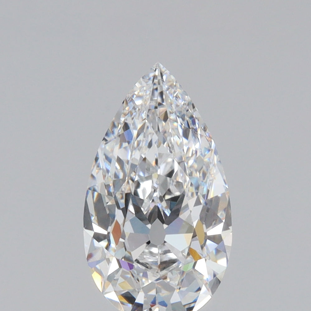 1.52ct | D/VVS2 Pear Shape Old Mine Cut Lab Diamond (IGI)-LITHOS Diamond