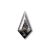 2.50ct | Salt & Pepper Kite Shape Step Cut Lab Diamond