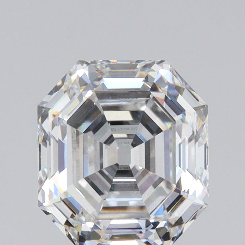 2.18ct | E/VVS2 Antique Emerald Shape Step Cut Lab Diamond (IGI)-LITHOS Diamond