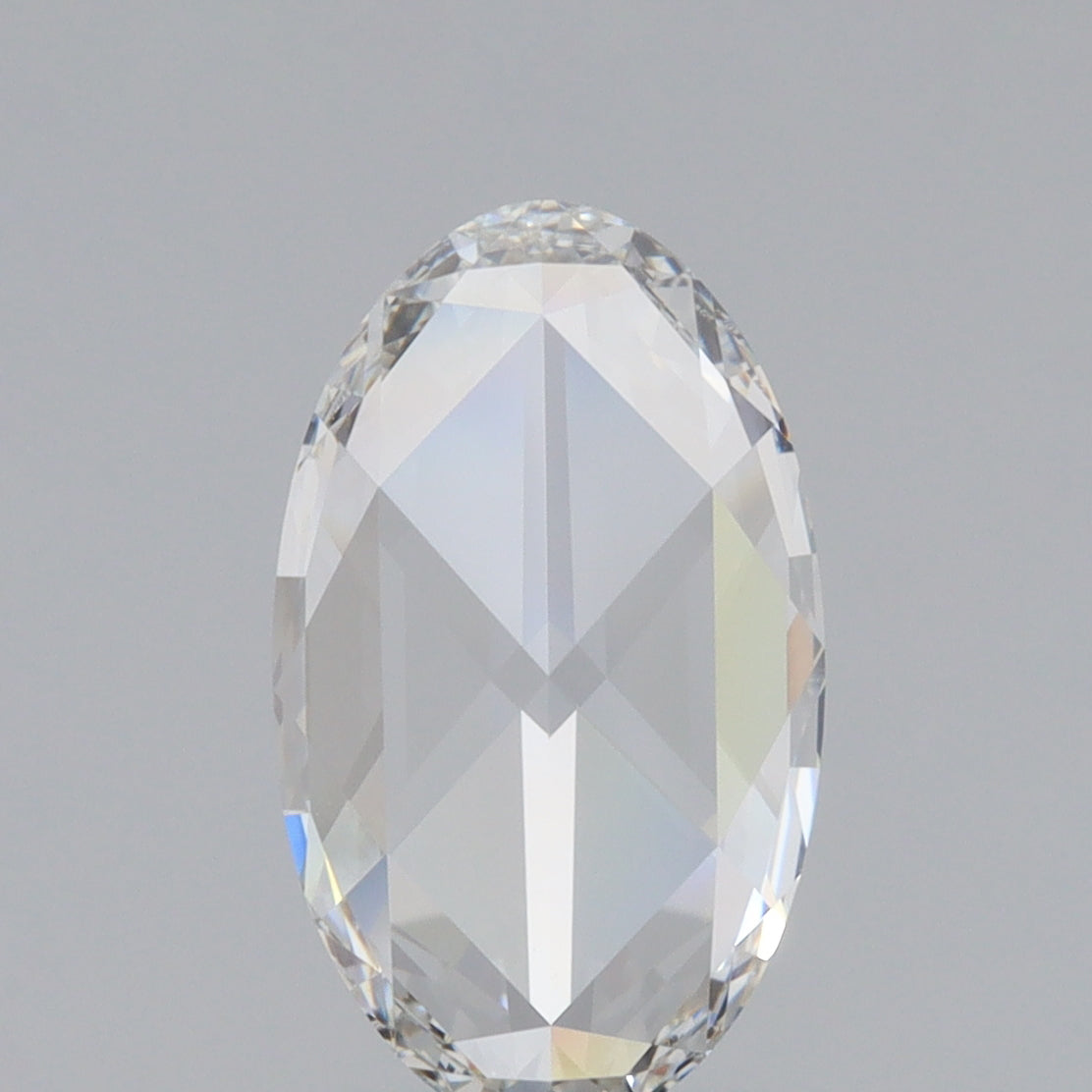 1.57ct | F/VVS2 Oval Shape Rose Cut Lab Diamond (IGI)-LITHOS Diamond