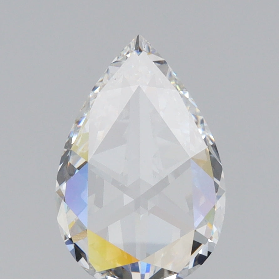 1.02ct | E/VS1 Pear Shape Rose Cut Lab Diamond (IGI)