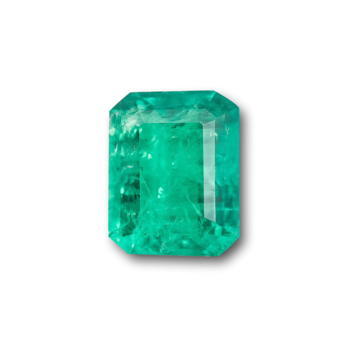 5.00ct | Step Cut Emerald Shape Lab Emerald