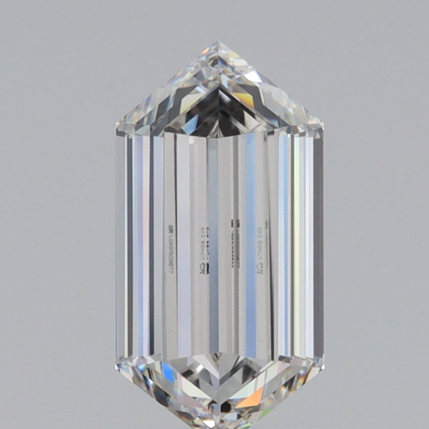 1.51ct | F/VVS2 Hexagon Shape Step Cut Lab Diamond (IGI)