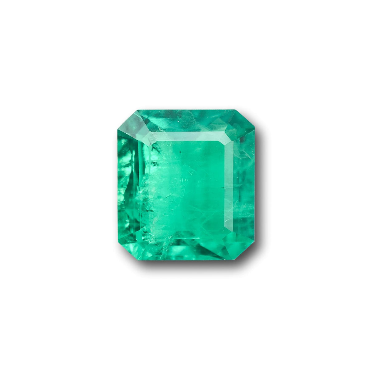 4.79ct | Step Cut Emerald Shape Lab Emerald