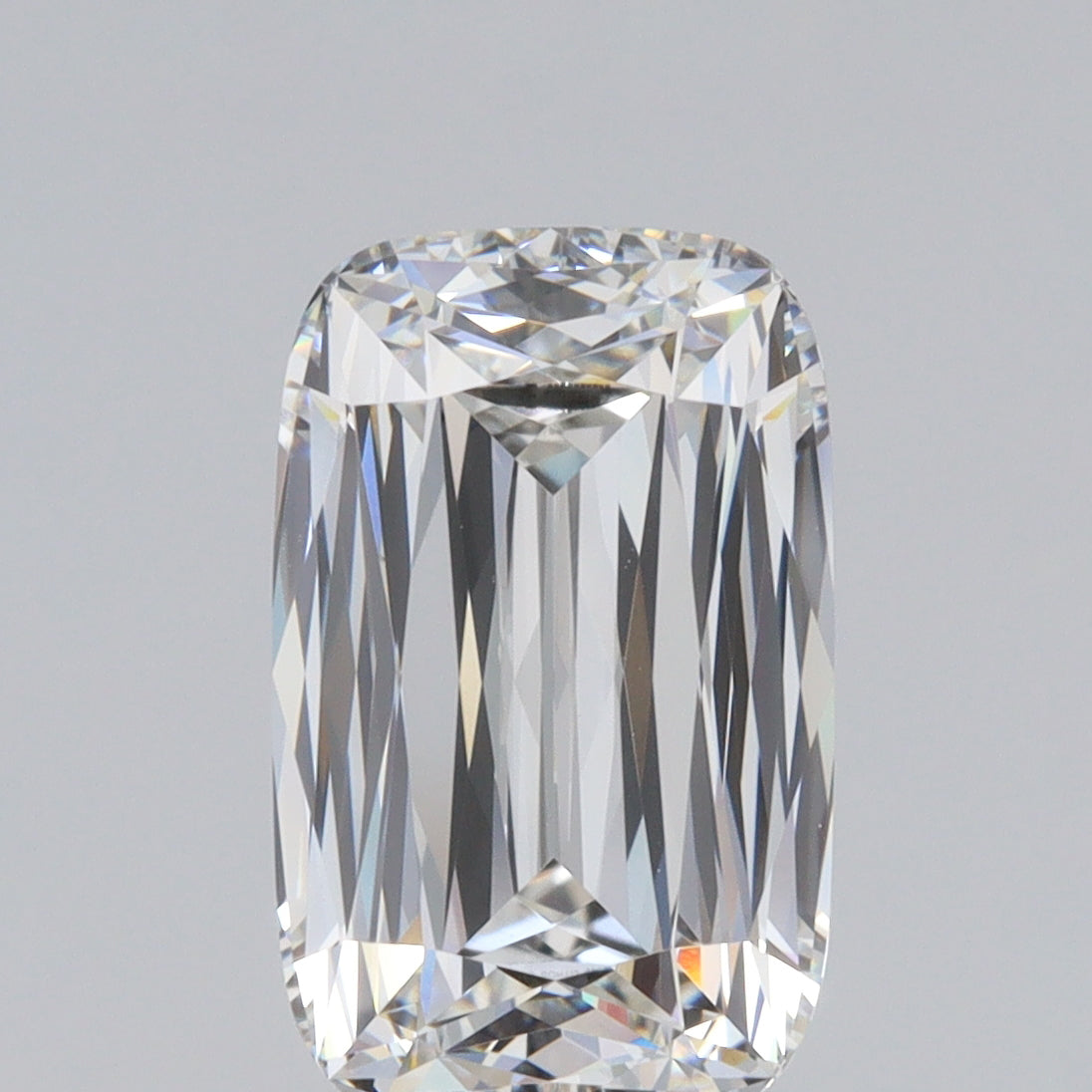 3.19ct | F/VVS2 Cushion Shape Lattice Cut Lab Diamond (IGI)