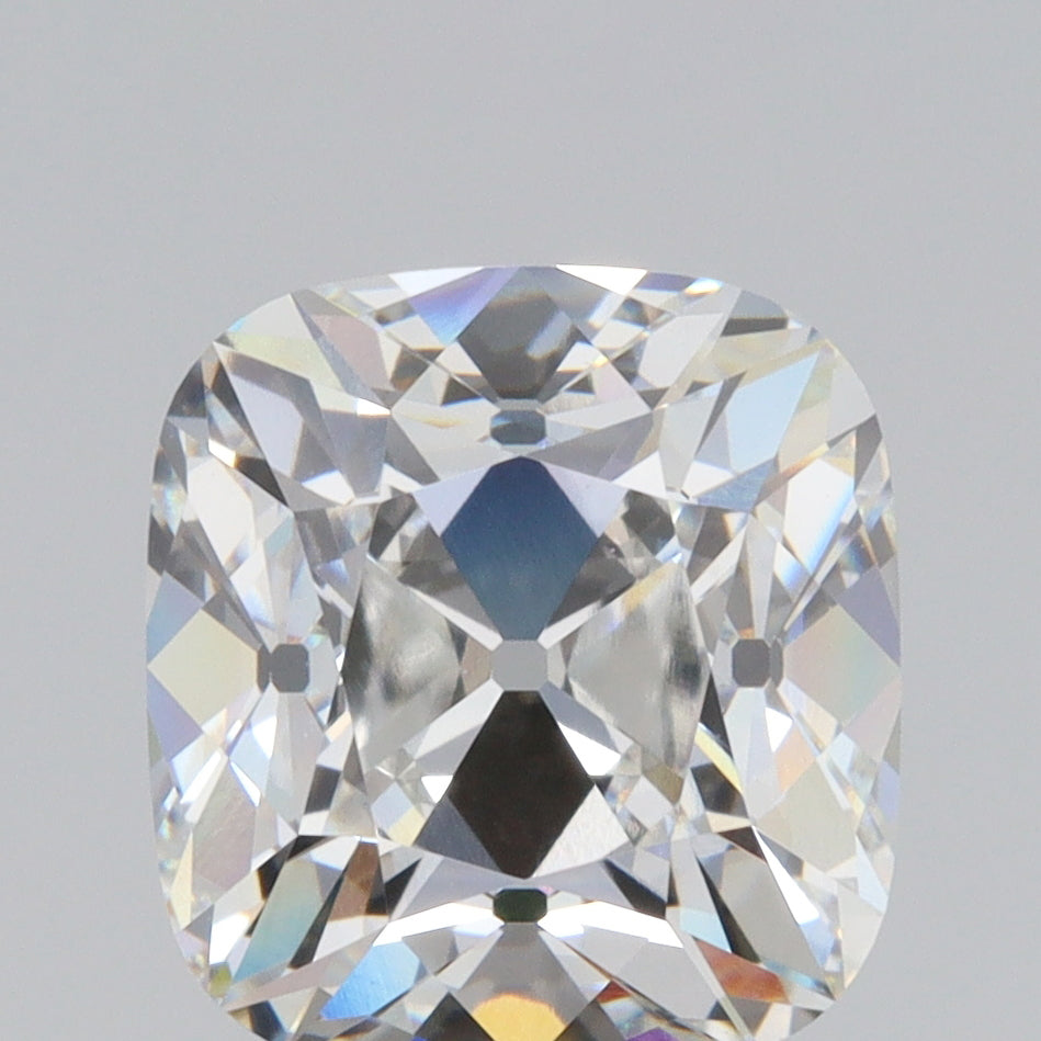 3.51ct | F/VS1 Cushion Shape Old Mine Cut Lab Diamond (IGI)