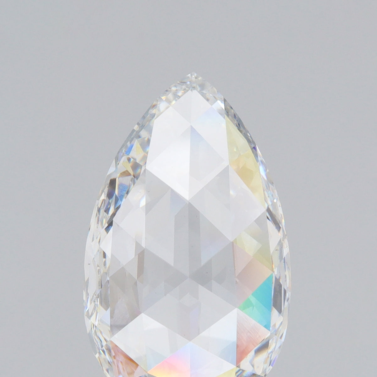 3.52ct | G/VS1 Pear Shape Rose Cut Lab Diamond (IGI)