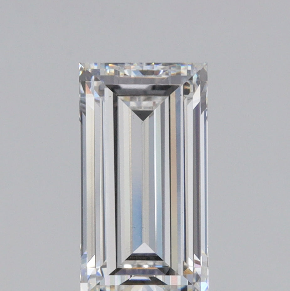 1.15ct | F/VS1 Baguette Shape Step Cut Lab Diamond (IGI)-LITHOS Diamond