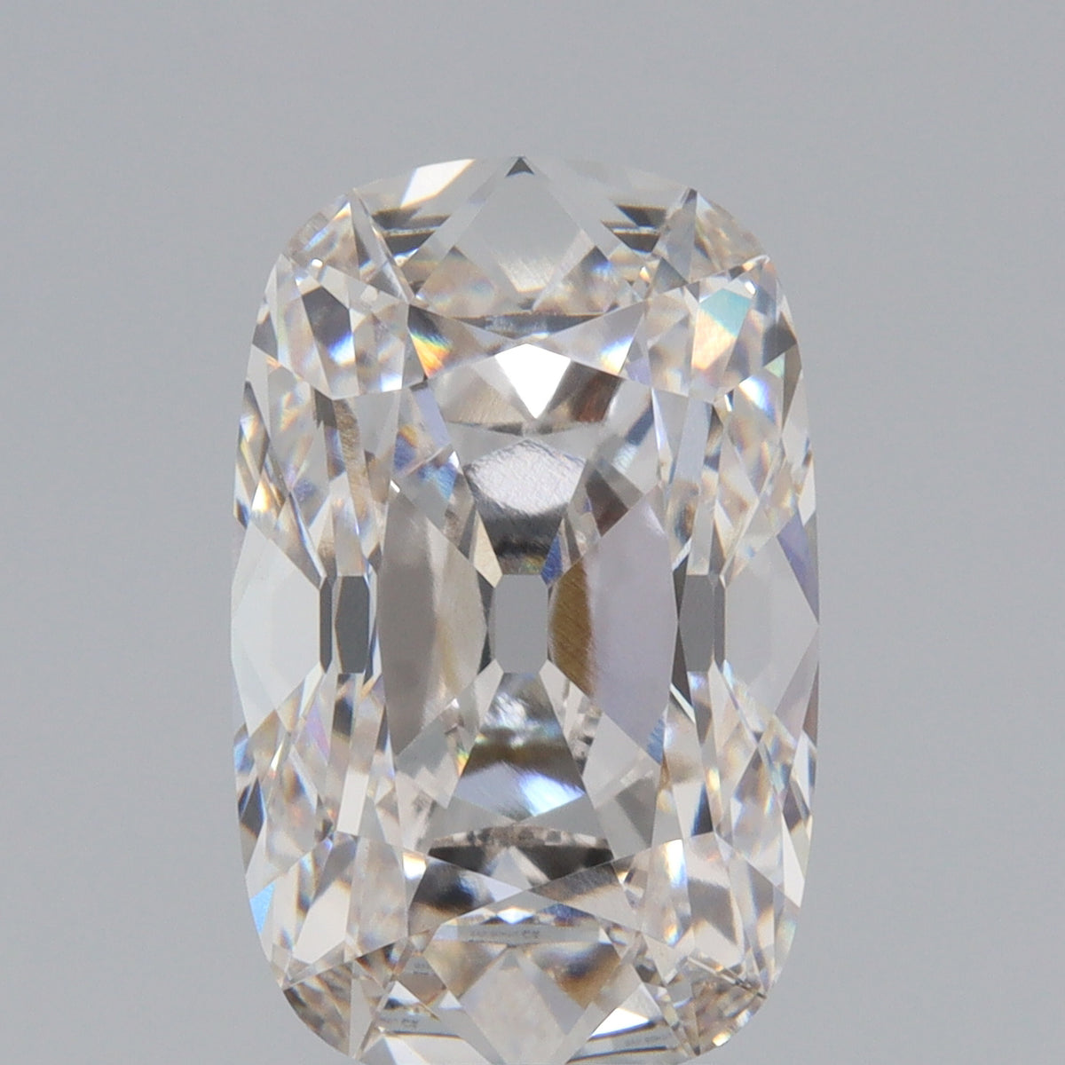 5.10ct | H/VVS2 Cushion Shape Antique Old Mine Cut Lab Diamond (IGI)