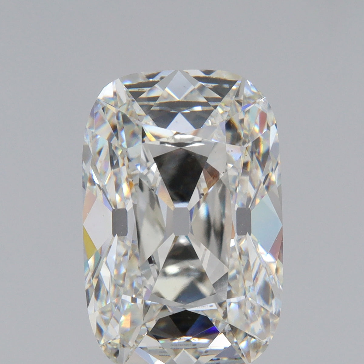 5.29ct | G/VS2 Antique Cushion Shape Old Mine Cut Lab Diamond (IGI)