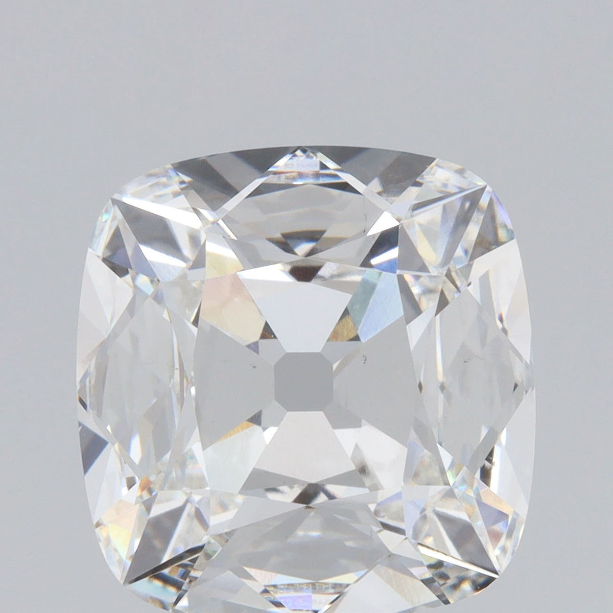 6.06ct | F/VS1 Cushion Shape Antique Old Mine Cut Lab Diamond (IGI)
