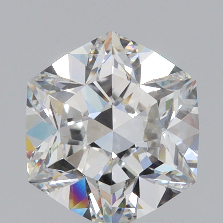 1.63ct | E/VVS2 Hexagon Shape Brilliant Cut Lab Diamond (IGI)