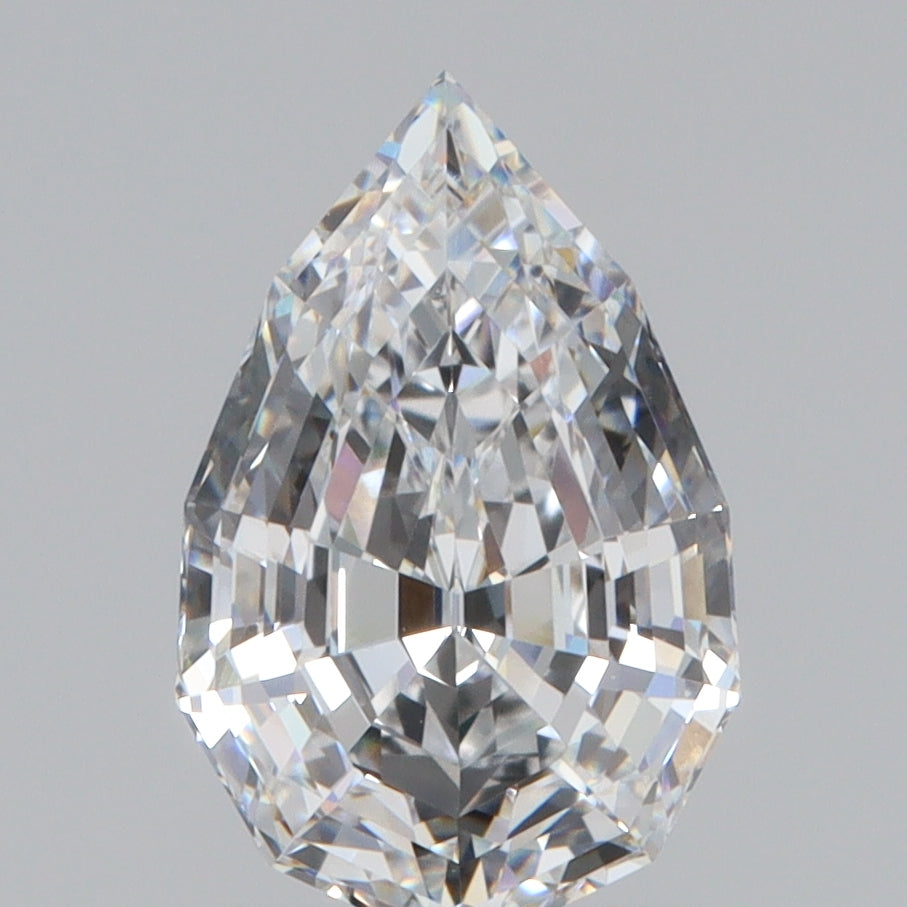 2.28ct | D/VVS2 Pear Shape Step Cut Lab Diamond (IGI)
