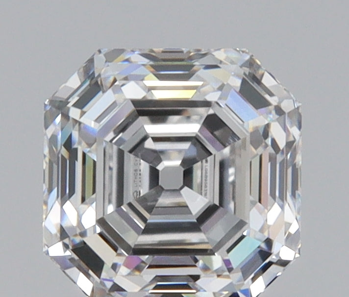 1.61ct | E/VVS2 Asscher Shape Step Cut Lab Diamond (IGI)