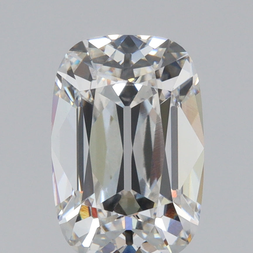 2.34ct | F/VS1 Cushion Shape Old Mine Cut Lab Diamond (IGI)