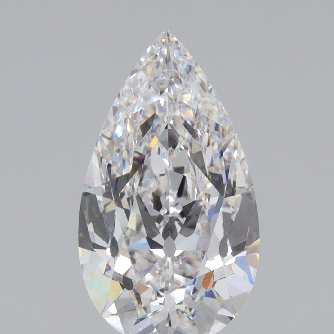 2.73ct | D/VS1 Pear Shape Old Mine Cut Lab Diamond (IGI)