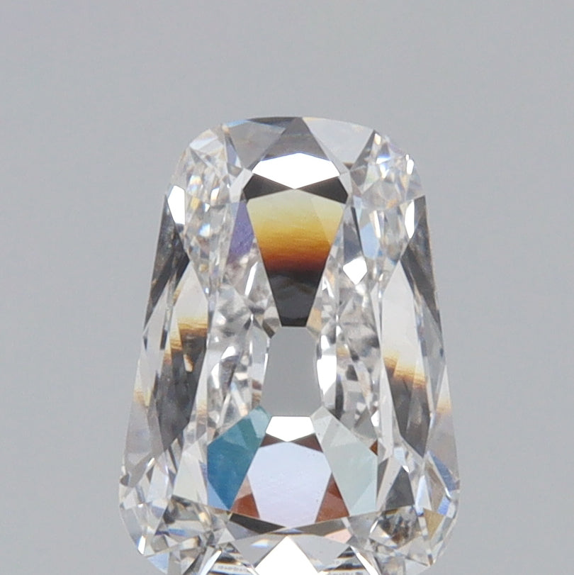 1.01ct | E/VS1 Tapered Cushion Shape Old Mine Cut Lab Diamond (IGI)-LITHOS Diamond