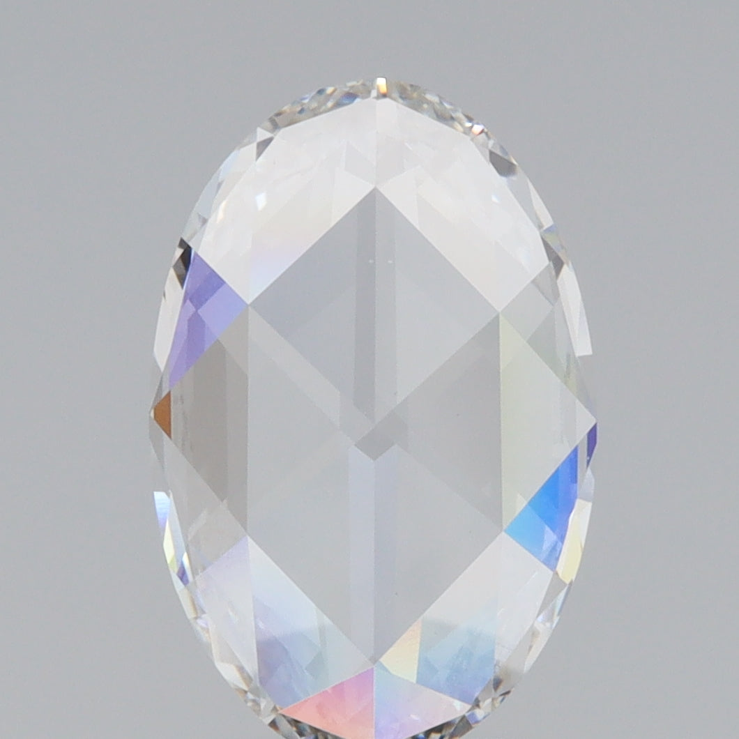 1.91ct | E/VVS2 Oval Shape Rose Cut Lab Diamond (IGI)